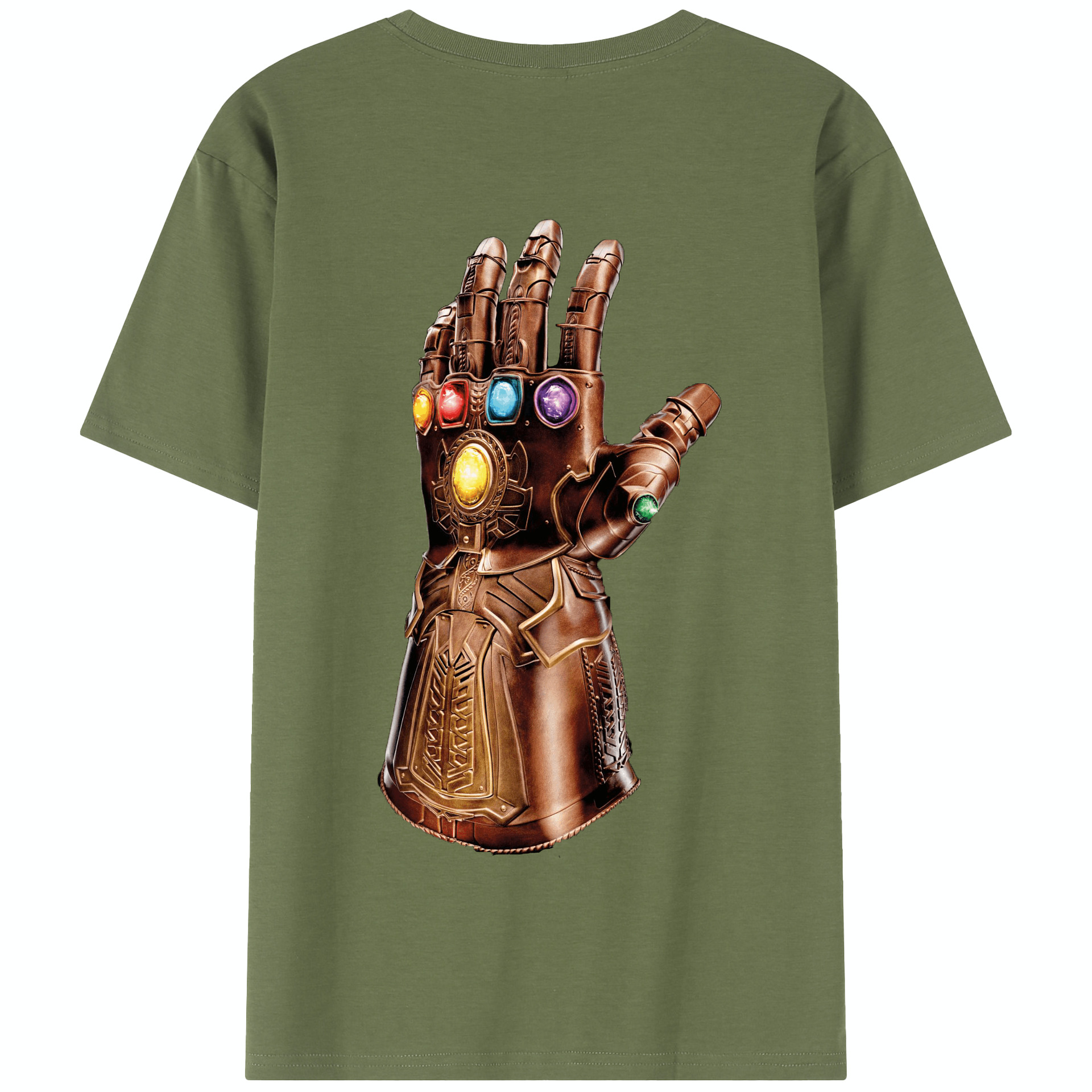 （画像用） アベンジャーズ The Avengers 綿100％半袖Tシャツ（背面プリント）